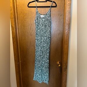 Green Speckled Slip Dress - from Target